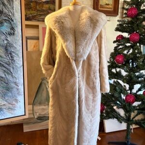 Vintage mink fur coat